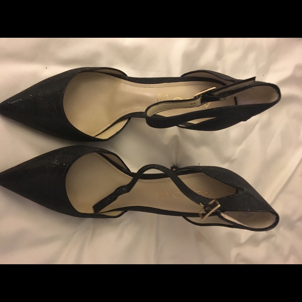 Aldo black heels